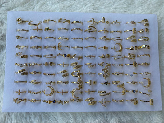 Anillos acero (100 unidades)