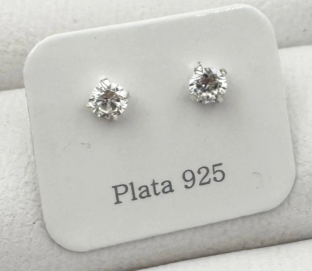 Aros de Plata 925 c/ Piedras Grifas 3,75mm AP821