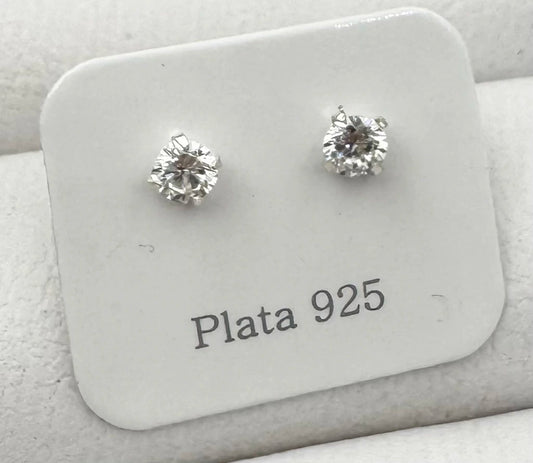 Aros de Plata 925 c/ Piedras Grifas 3,75mm AP821