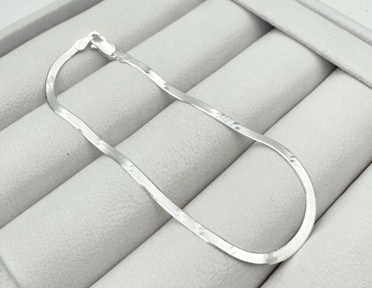 PULSERA OMEGA PLANA SERPENTINA 19cm