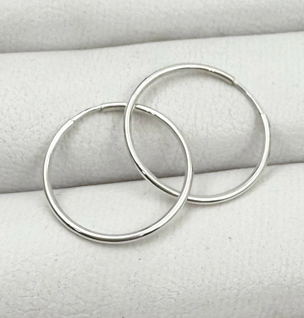 Aros Cubanos Finos 20mm Diametro