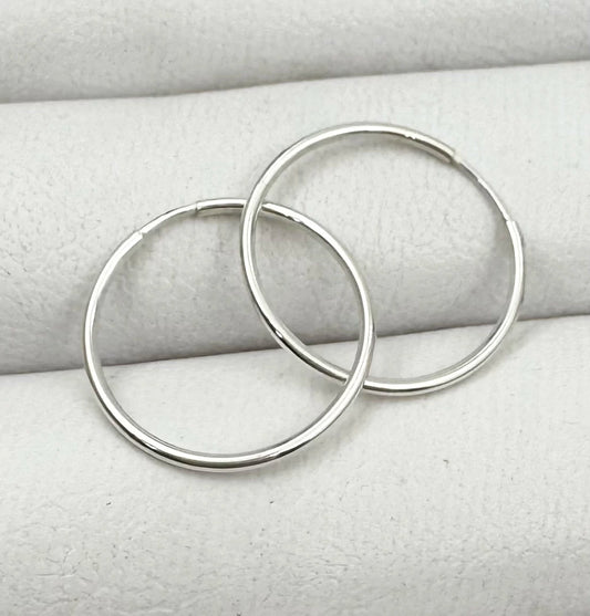 Aros Cubanos Finos 20mm Diametro