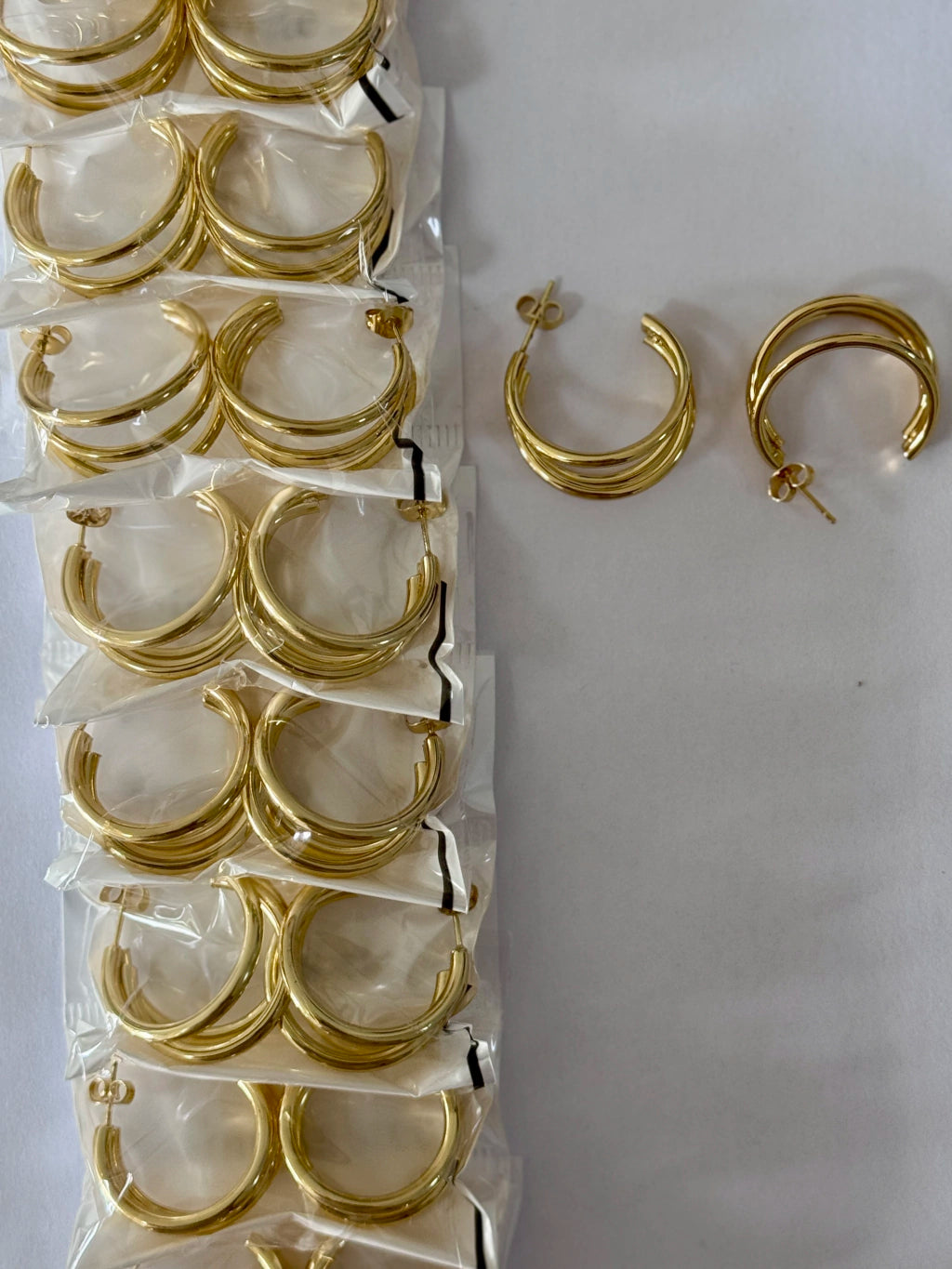 -106B aros por 12 acero dorado