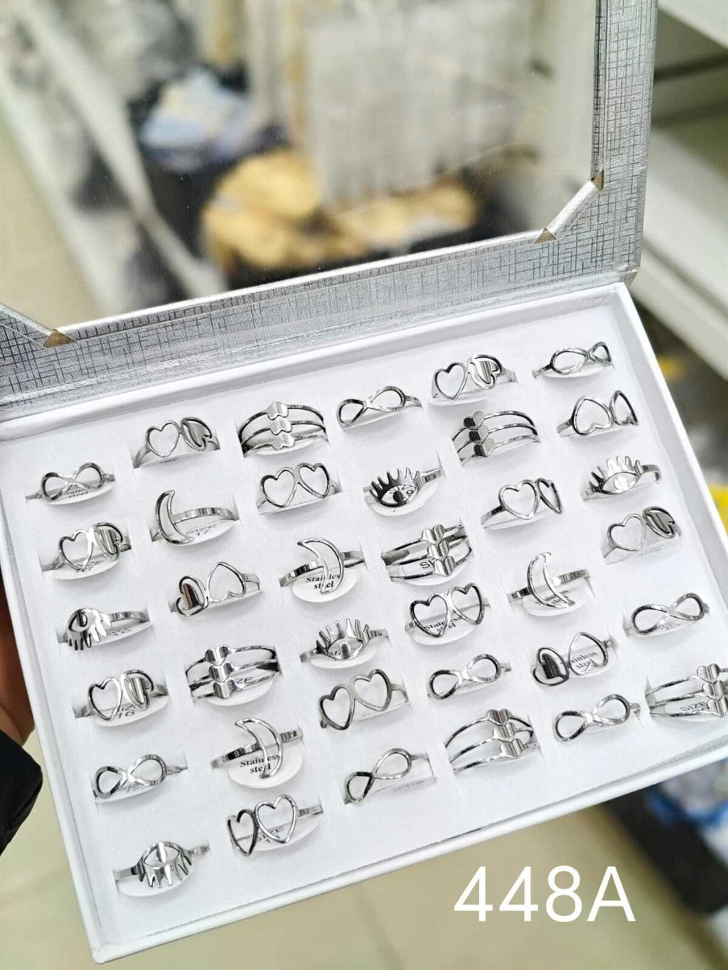 -448A anillos acero x36