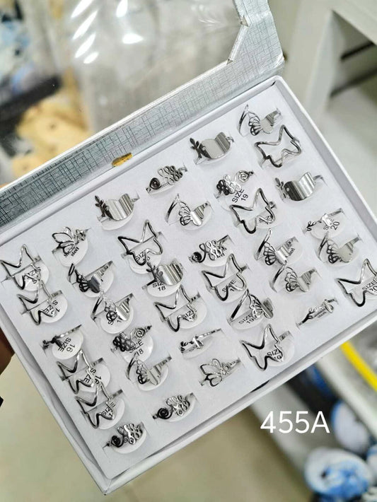 -455A anillos acero x36 -