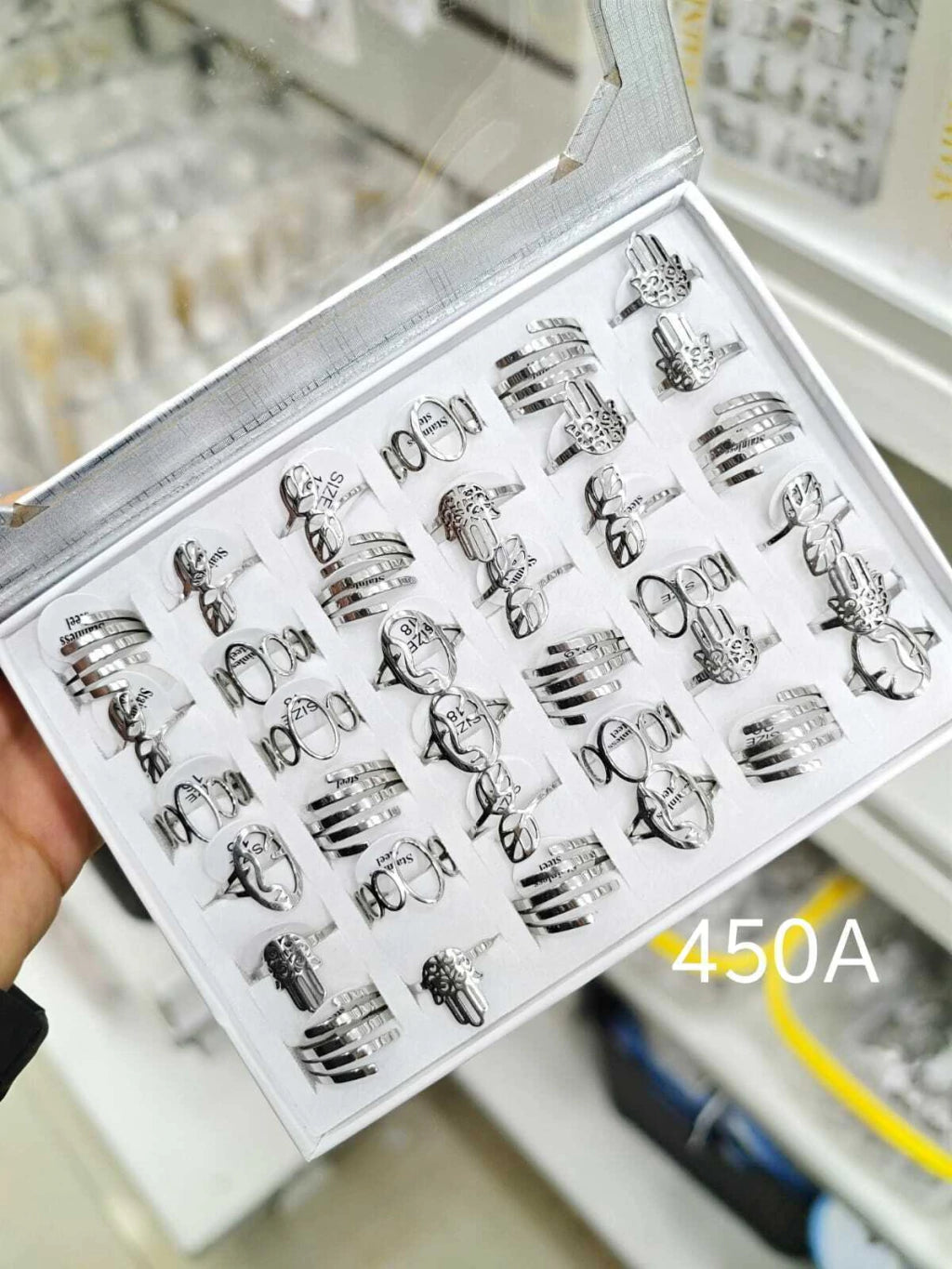 -450A anillos acero x36