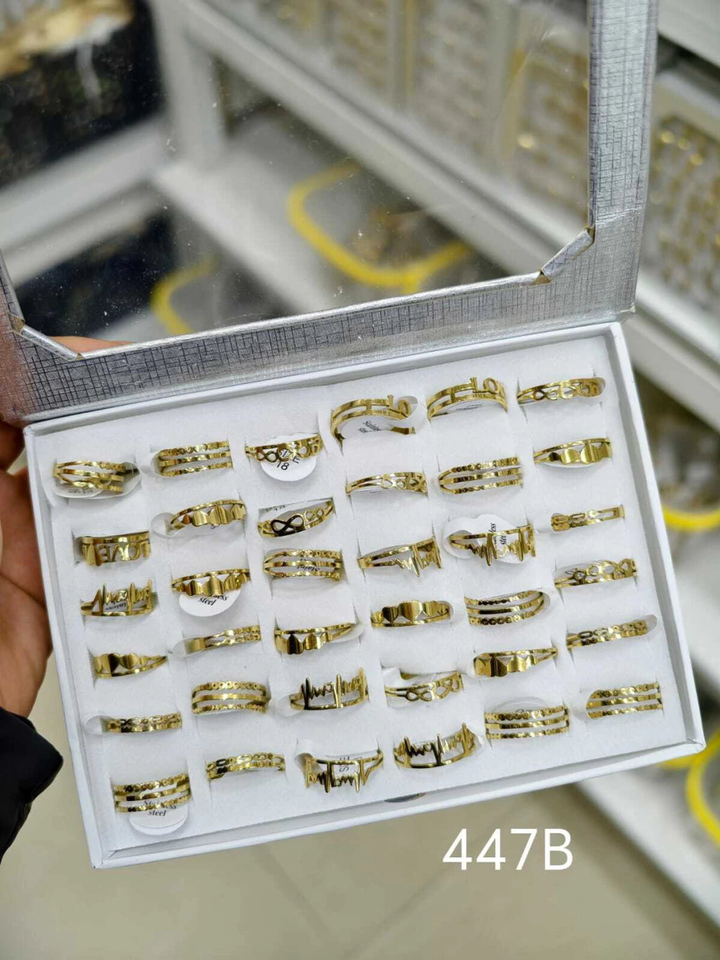 -447B anillos acero x36