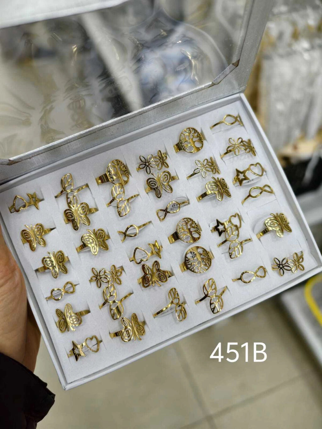 -451B anillos acero x36