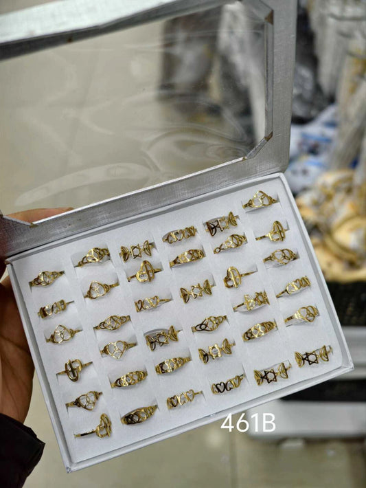 -461B anillos acero x36