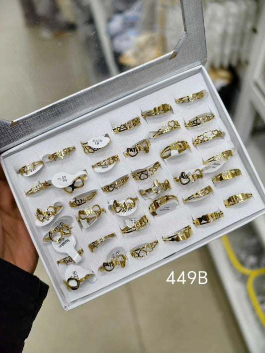 -449B anillos acero x36