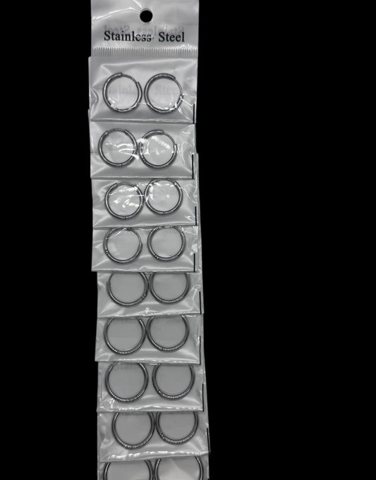 -409A2 argollas grueso 2.0 tamaño surtido 14mm 16mm 18mm