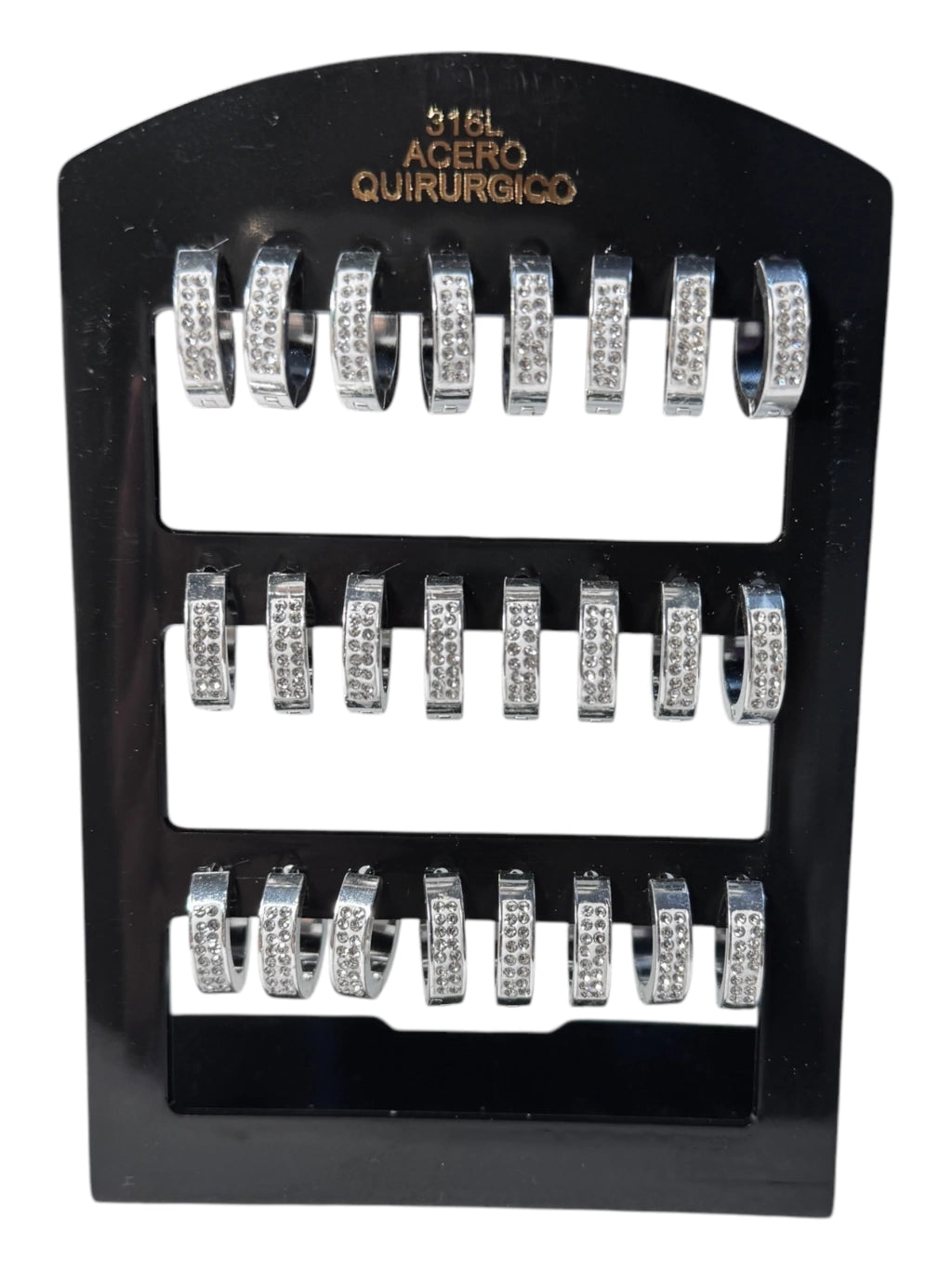 -355C1 aro cubana acero blanco