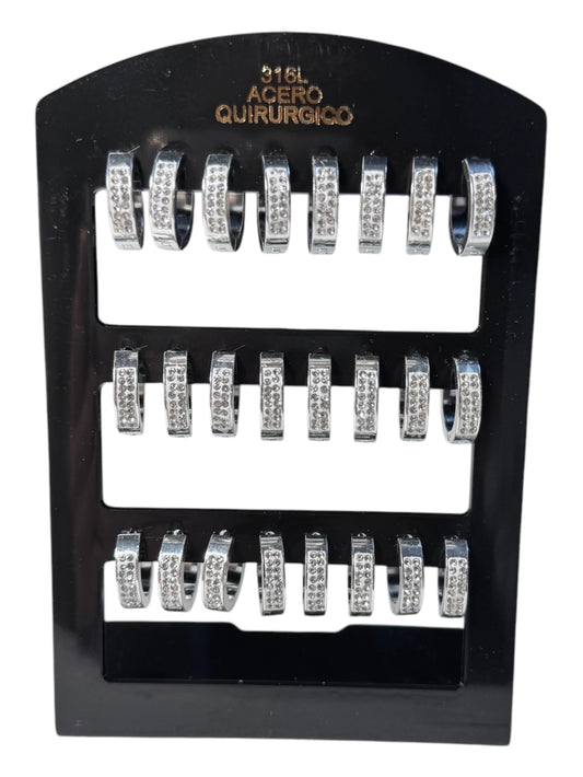 -355C1 aro cubana acero blanco