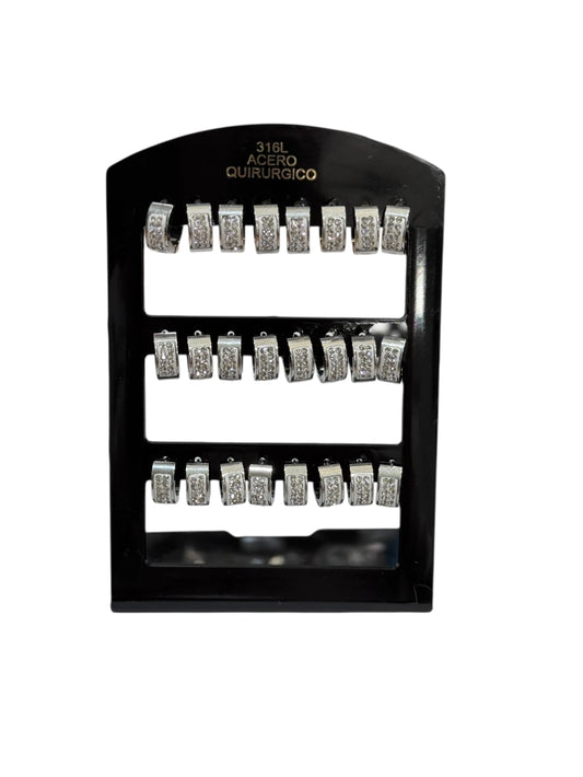 359A2 aros Cubana acero x12