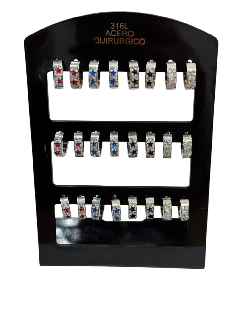 352A aros Cubana acero x12