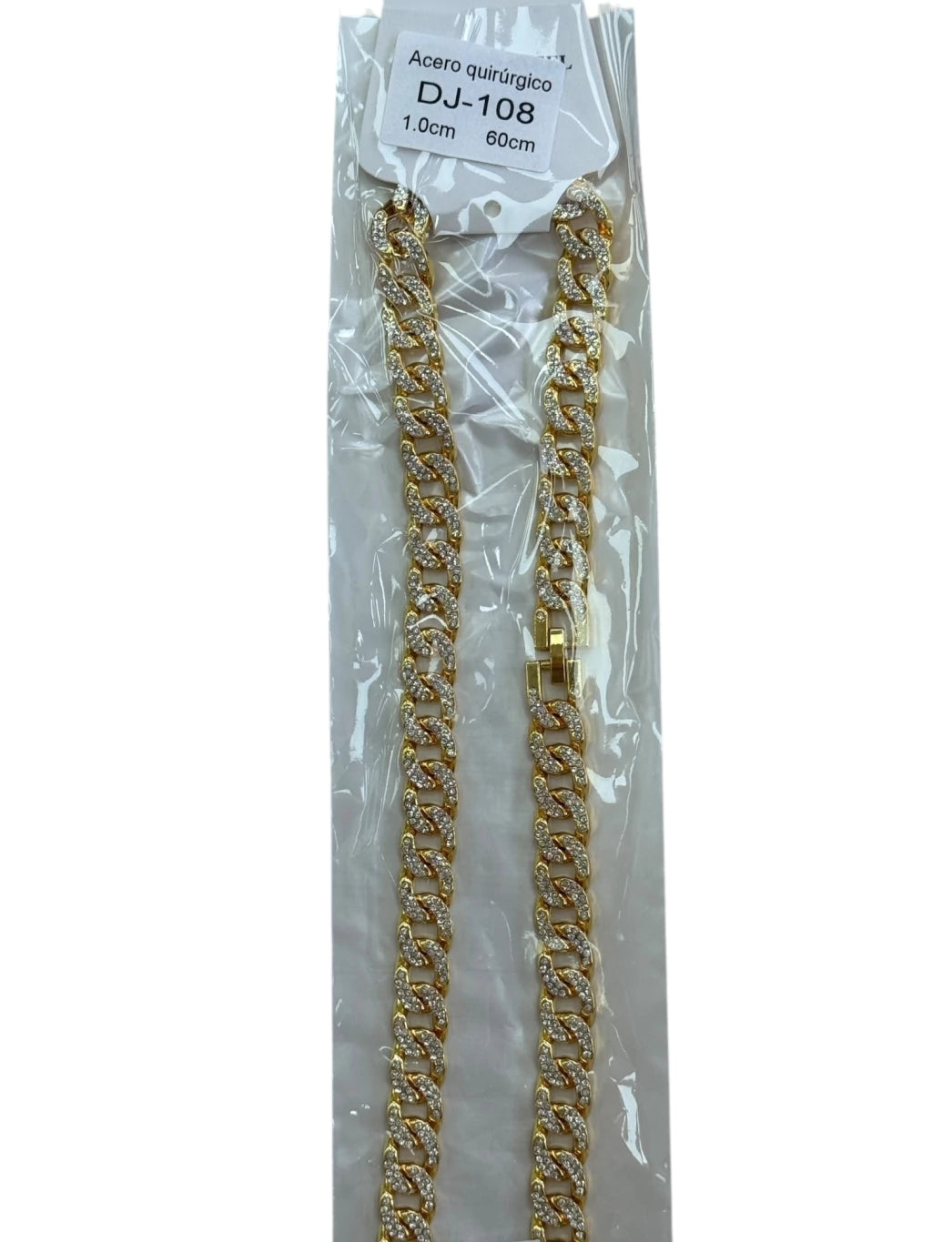 Dj-108 dorado 1cm 60cm