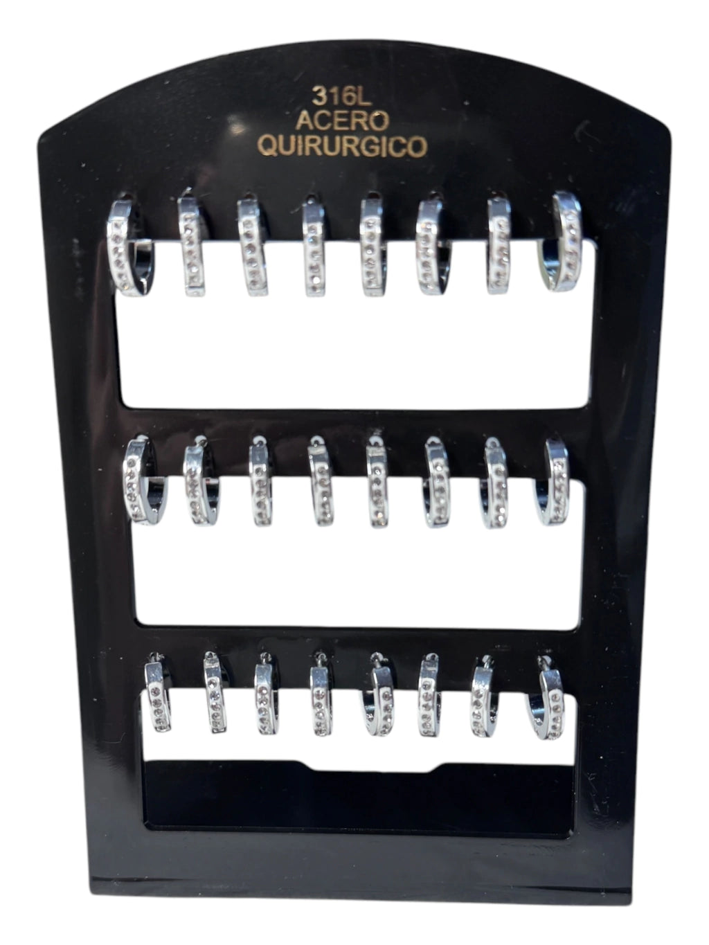-353C2 aro cubana acero blanco