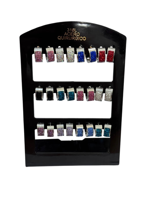 356A2 aros Cubana acero x12