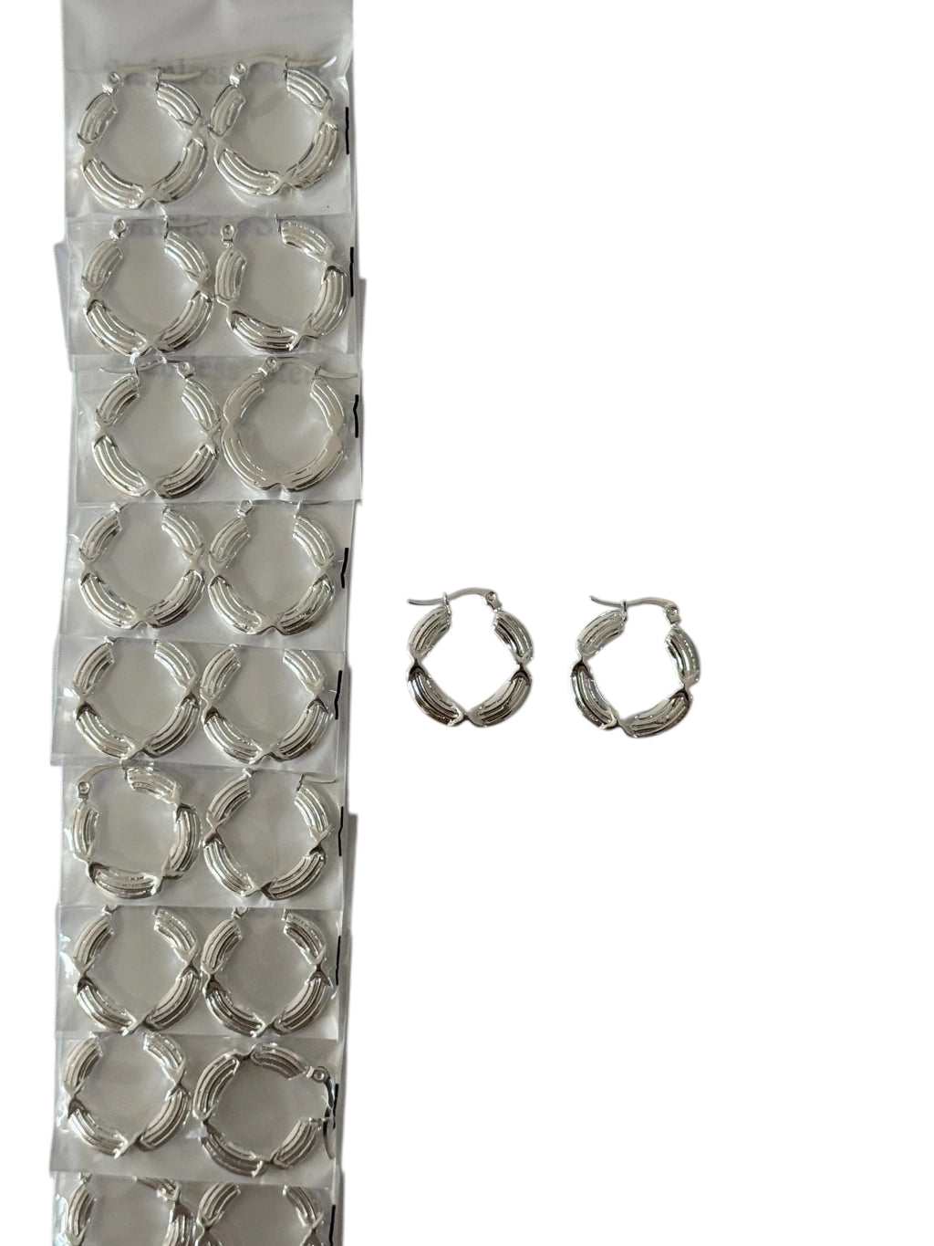 -139C25 aros de acero blanco