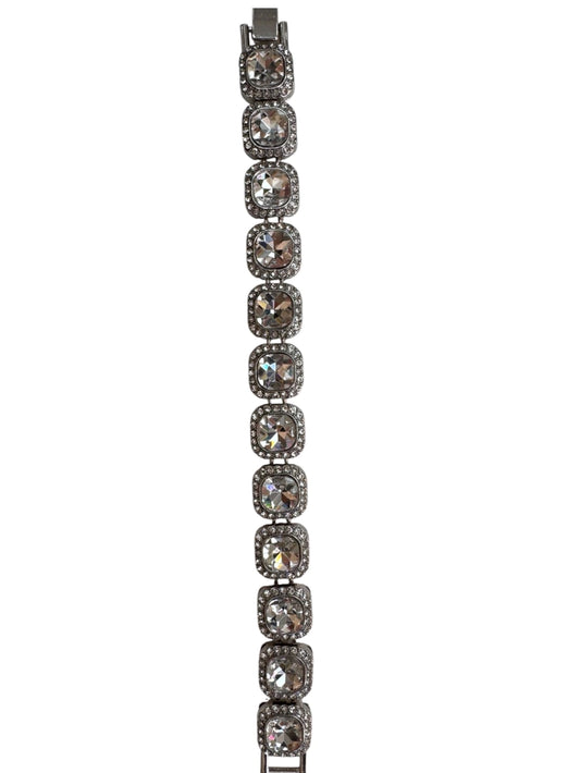 Dj-115 pulsera acero plateado