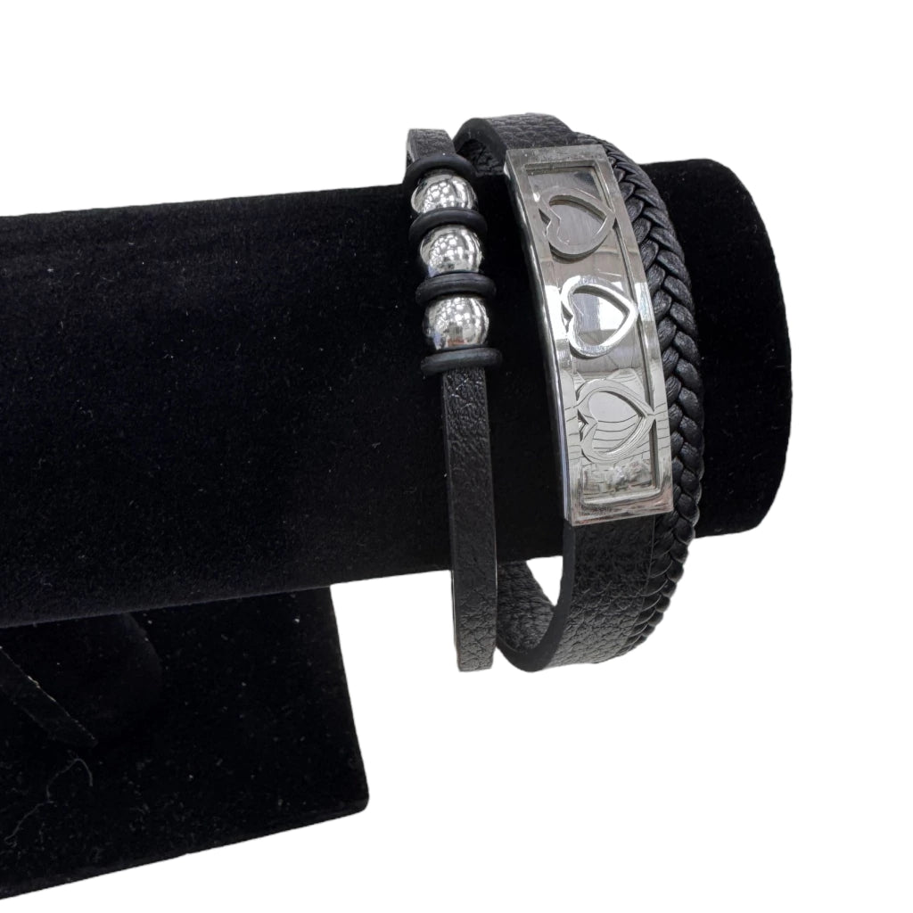 pulsera de cuero -l