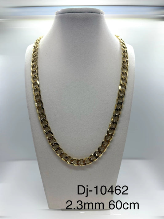 Dj 10462 cadena acero dorado