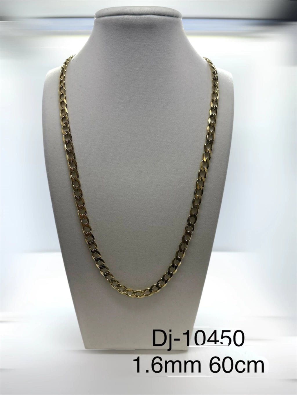 Dj 10450 cadena acero dorado