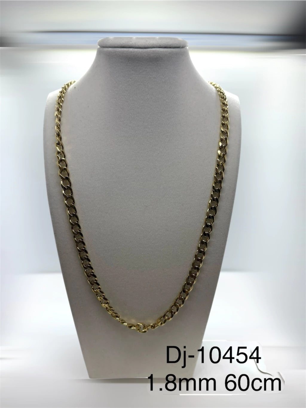 Dj 10454 cadena acero dorado