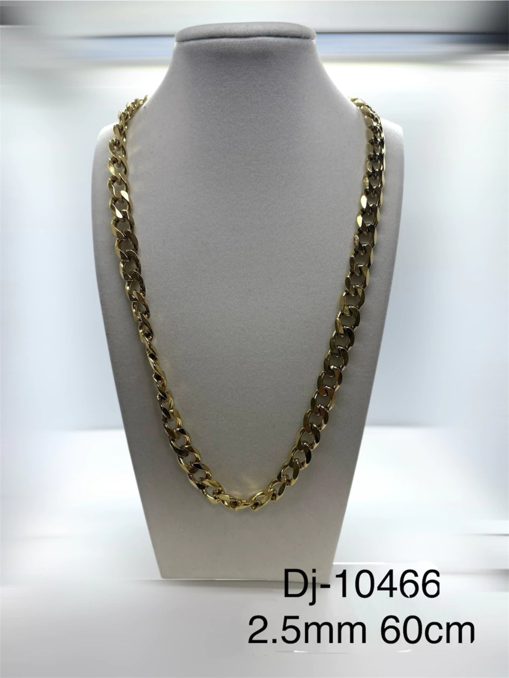 Dj 10466 cadena acero dorado