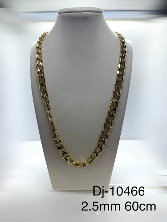 Dj 10466 cadena acero dorado