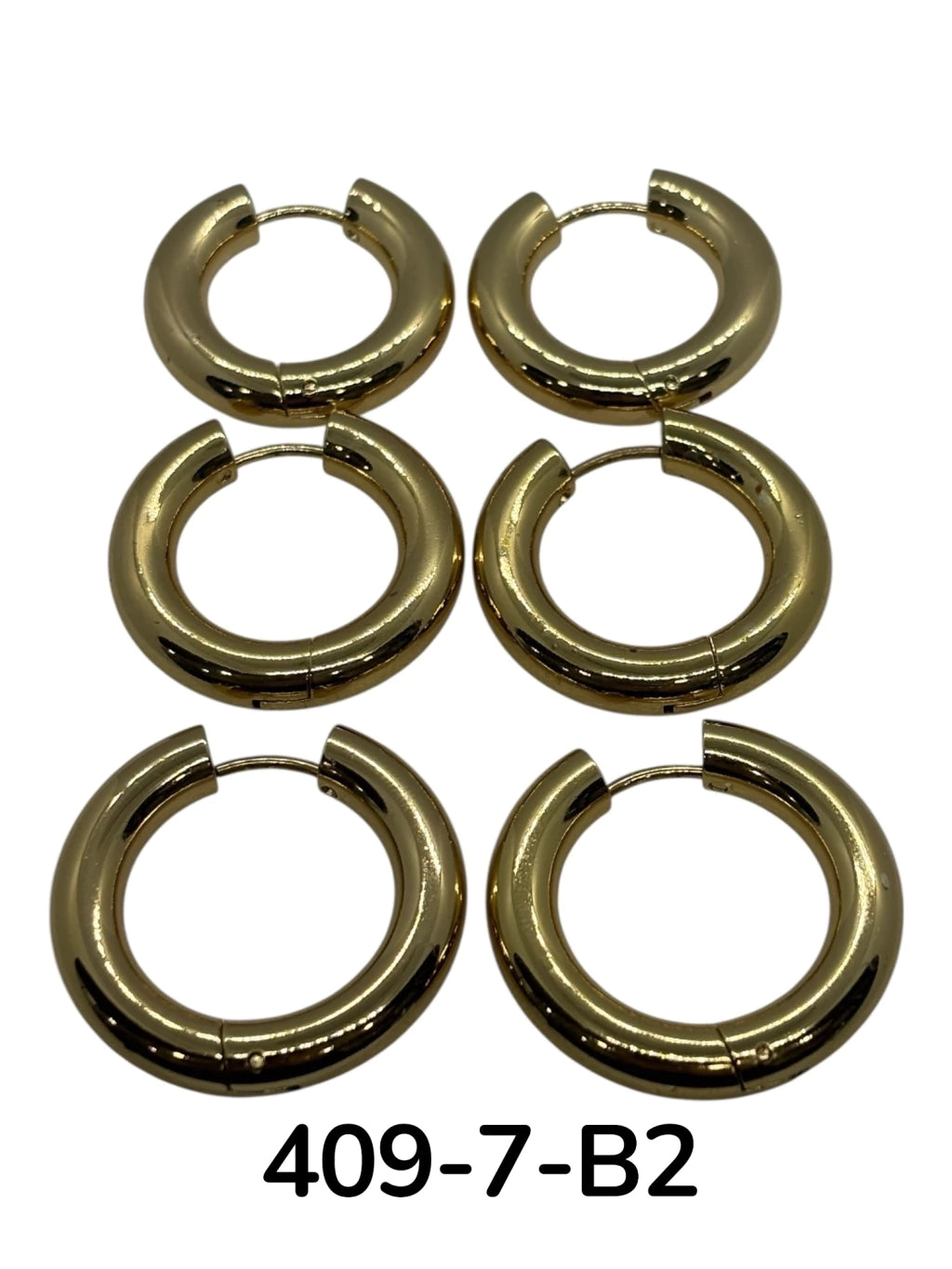 409-7-B2 argolla acero dorado