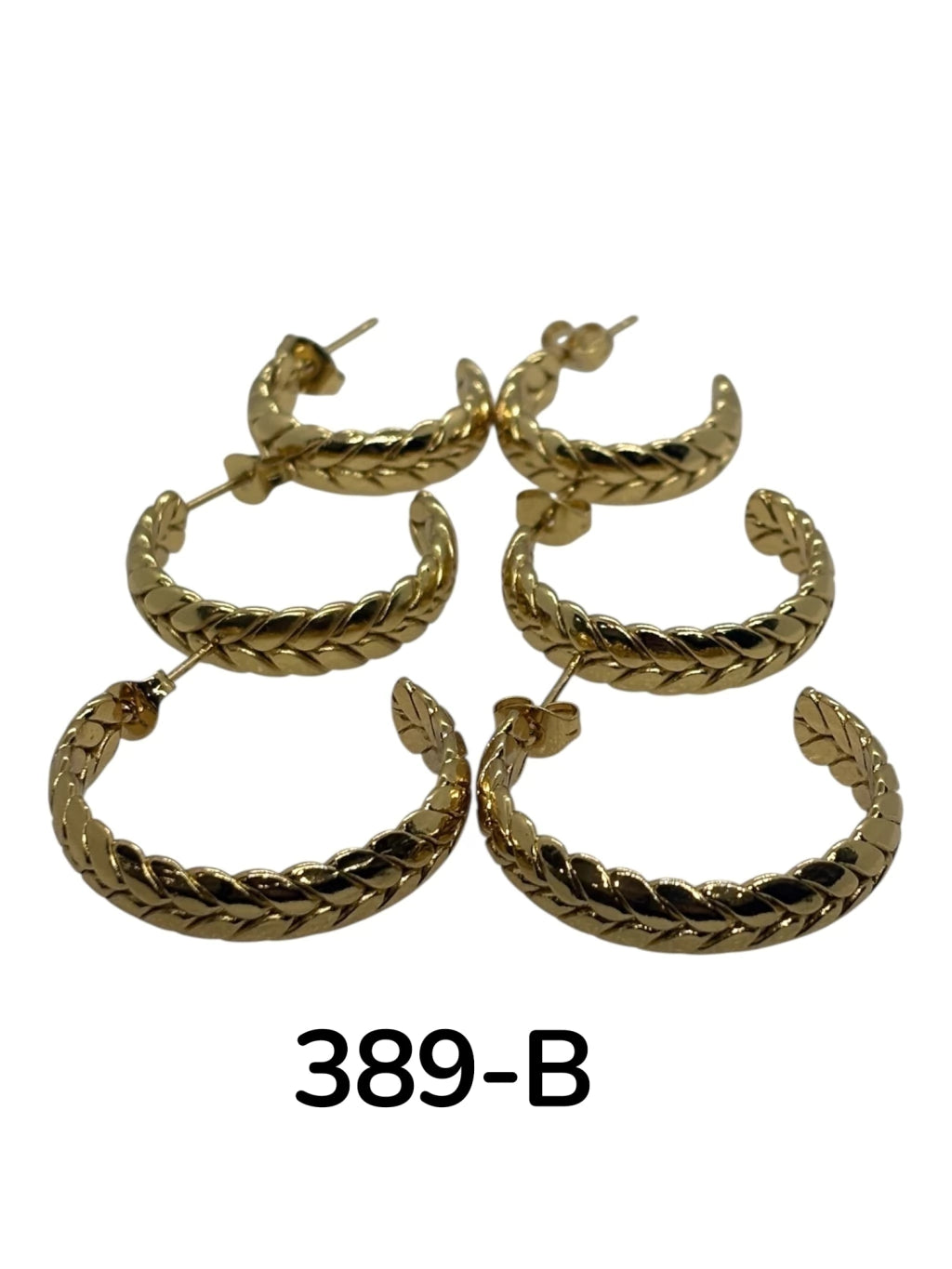 389-B argolla acero dorado