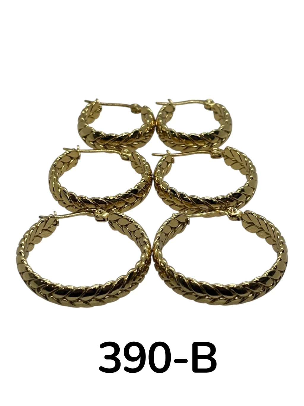 390-B argolla acero dorado