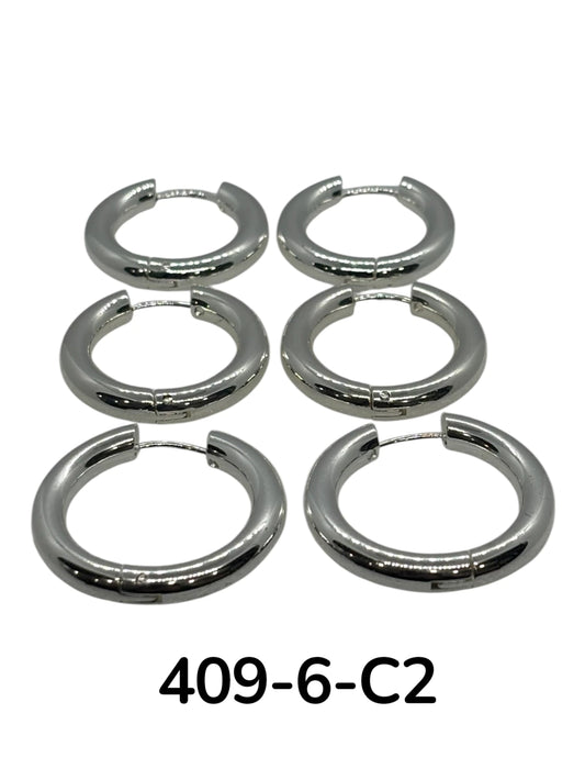 409-6-C2 argolla acero blanco
