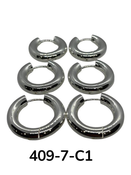 409-7-C1 argolla acero blanco