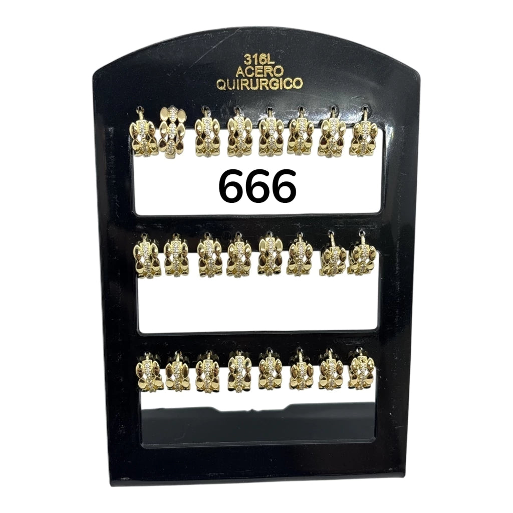 666-B aro colgante x12