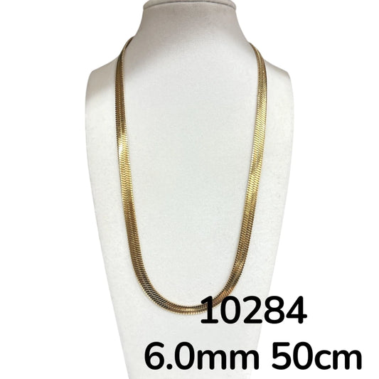 Dj-10284 cadena de acero dorado