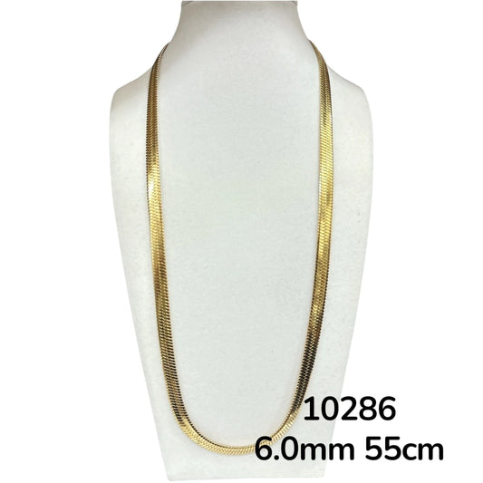Dj-10286 cadena de acero dorado