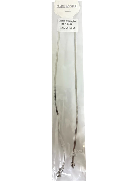 10247 2.5mm 45cm Cadena de acero