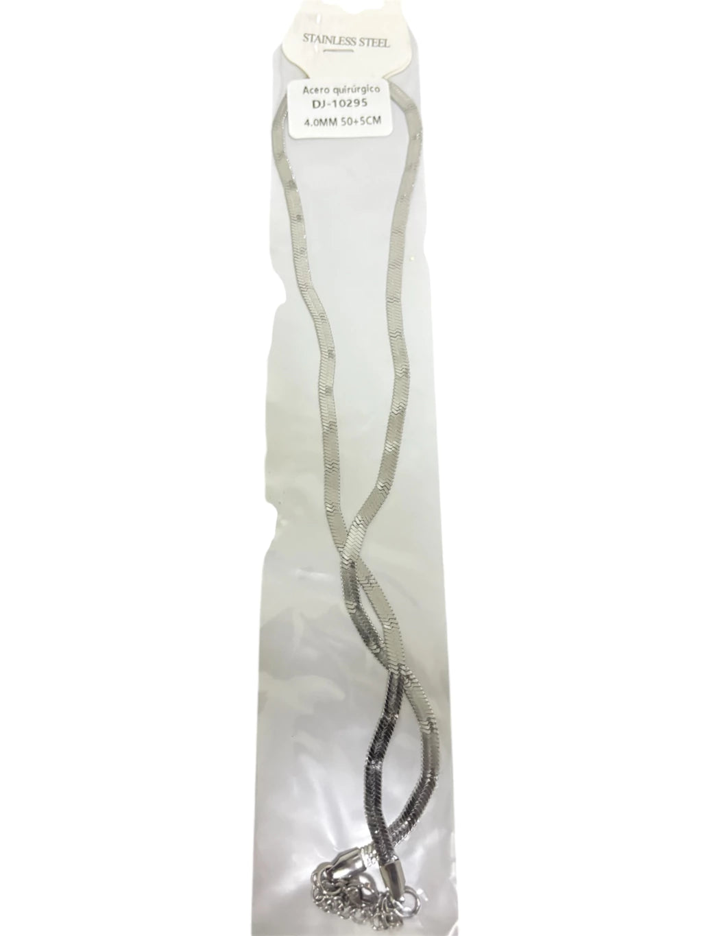 10295 4.0mm 50+5cm Cadena de acero