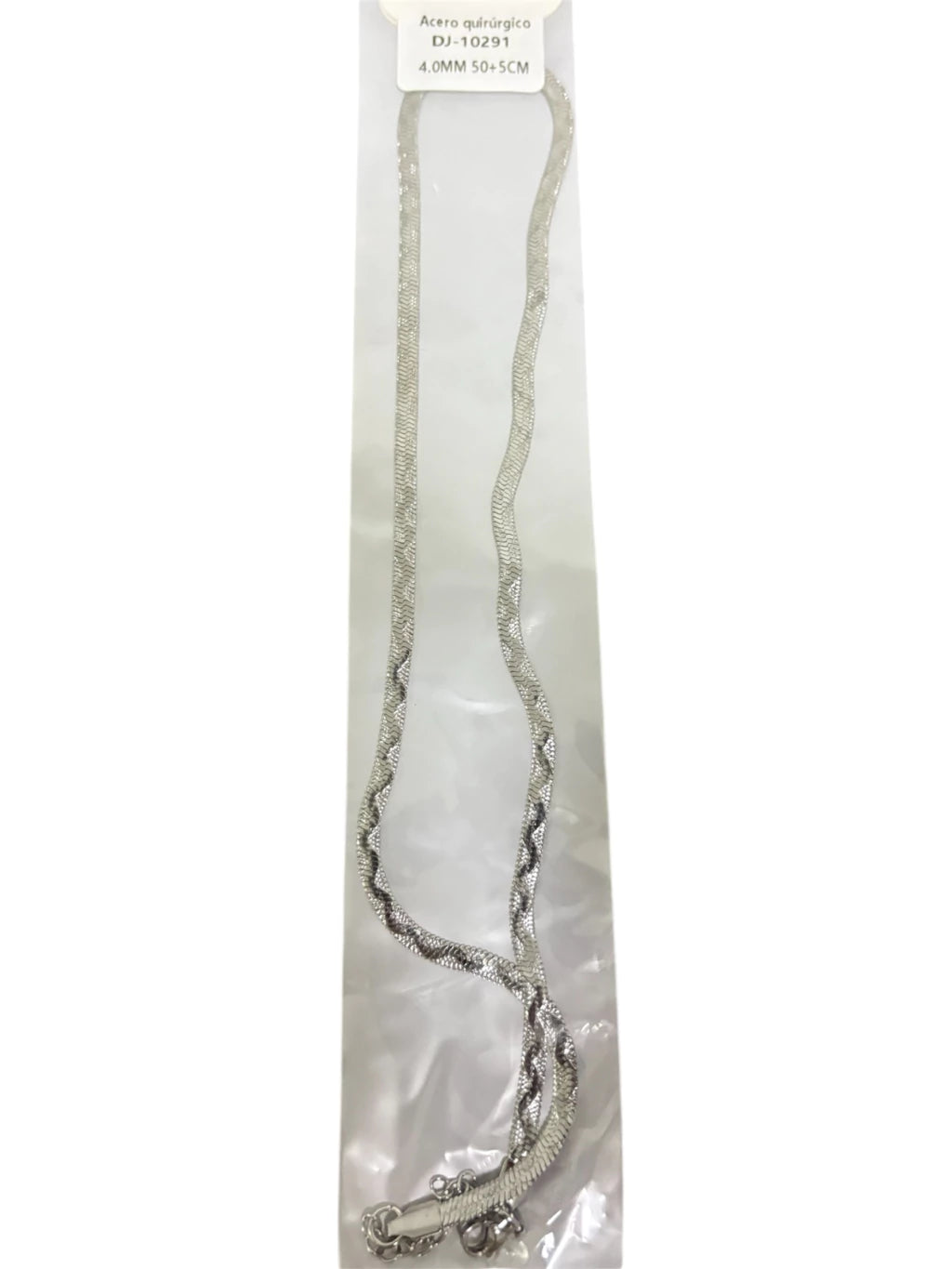 10291 4.0mm 50+5cm Cadena de acero