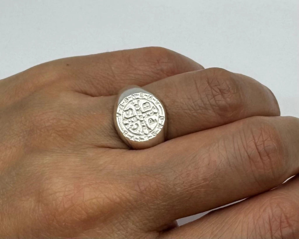 Anillo San Benito Plata